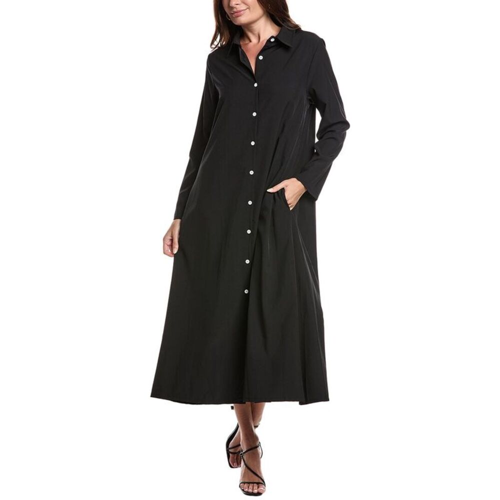 Ipponelli Womens  Shirtdress, Black